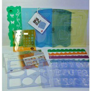 Creative Memories Stencils Alphas Shapes Titletopi